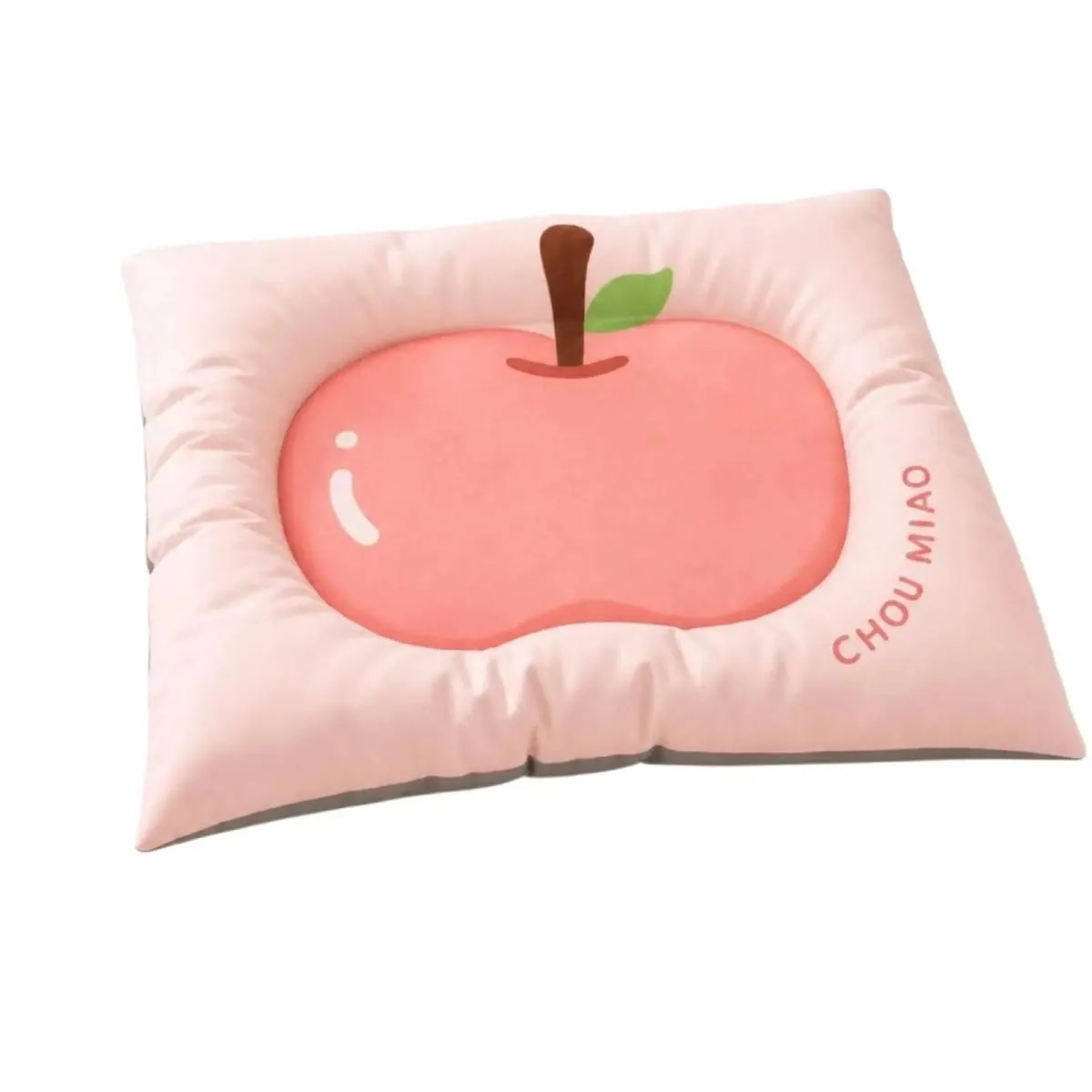 Pet Cushion Pad with Padded Border Charming Fruit Print Pet Bed Cushioned for — image 2