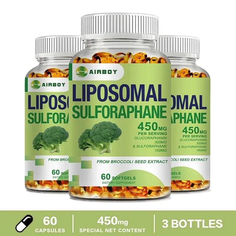 Liposomal Sulforaphane 450mg - Suplemen Jantung Antioksidan Peningkat Imunitas — image 11