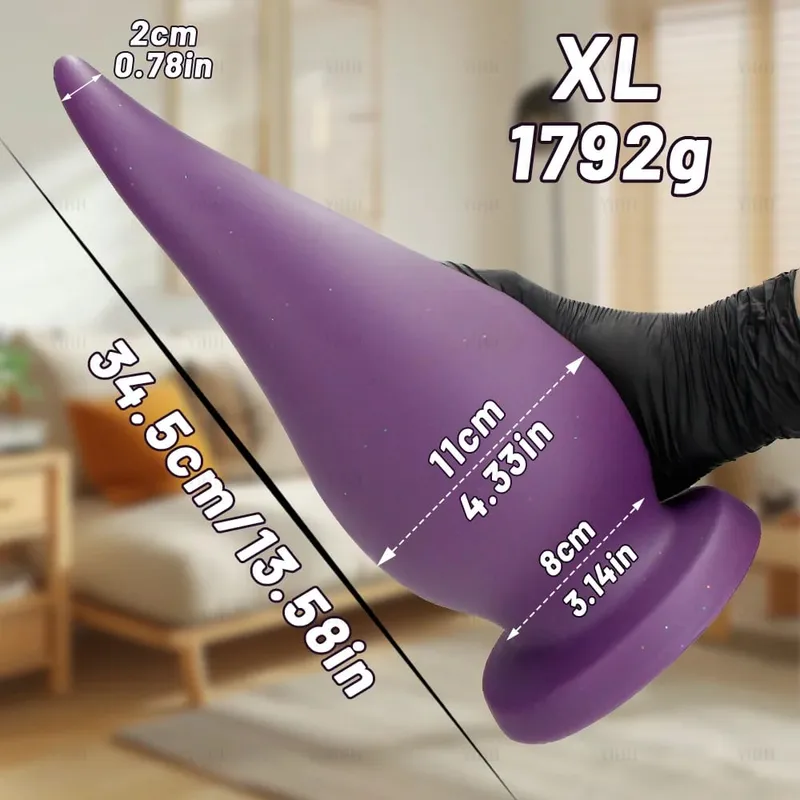 6/8/10/11cm Super Thick Anal Buttplug Extra Long Anal Plug Fisting Dildo Anal Penetration Sex Toy For Women Men Prostate Massage