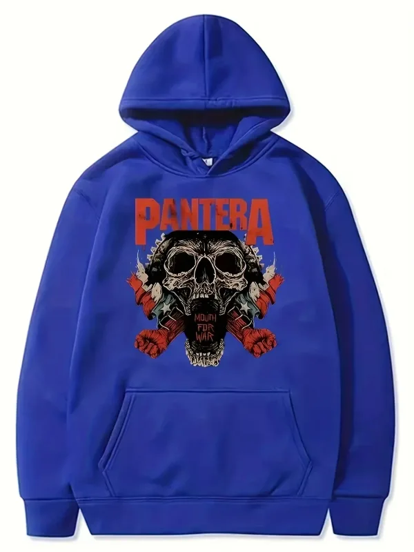 2026WinterNew Hoody PANTERA Band Pullovers COWBOYS FROM HELL Print Hoodies Men Women Vintage Fashion Hip Hop Oversized Swatsirts