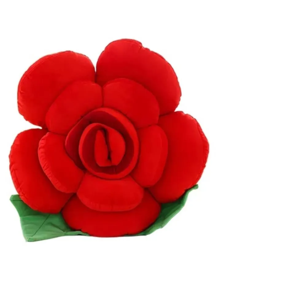 New Large Rose Shaped Pillow Plush Colorful Sofa Flower Cushion Simulated Car Interior Cushion Plush Toys — image 10