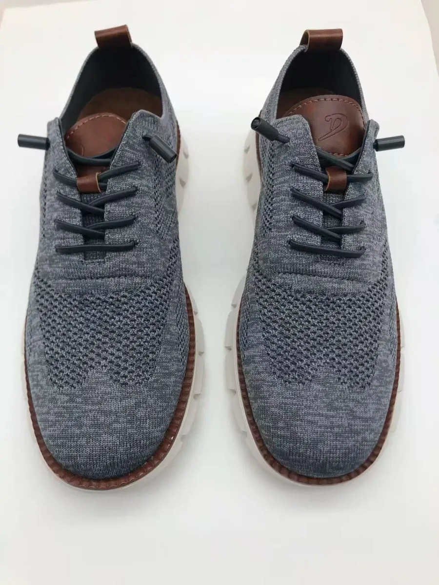 Men's Casual Dress Shoes Fashion Walking Sneakers Mesh Business Oxfords Work Lightweight Soft Sole — image 10