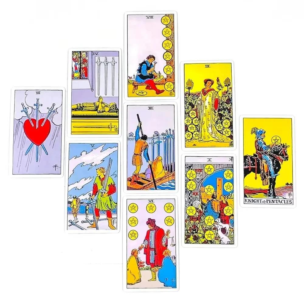 Tarot Oracle Divination Edition Borad Playing Games with English/Spanish Family Entertainment Board Game Fate Card Christmas — image 5