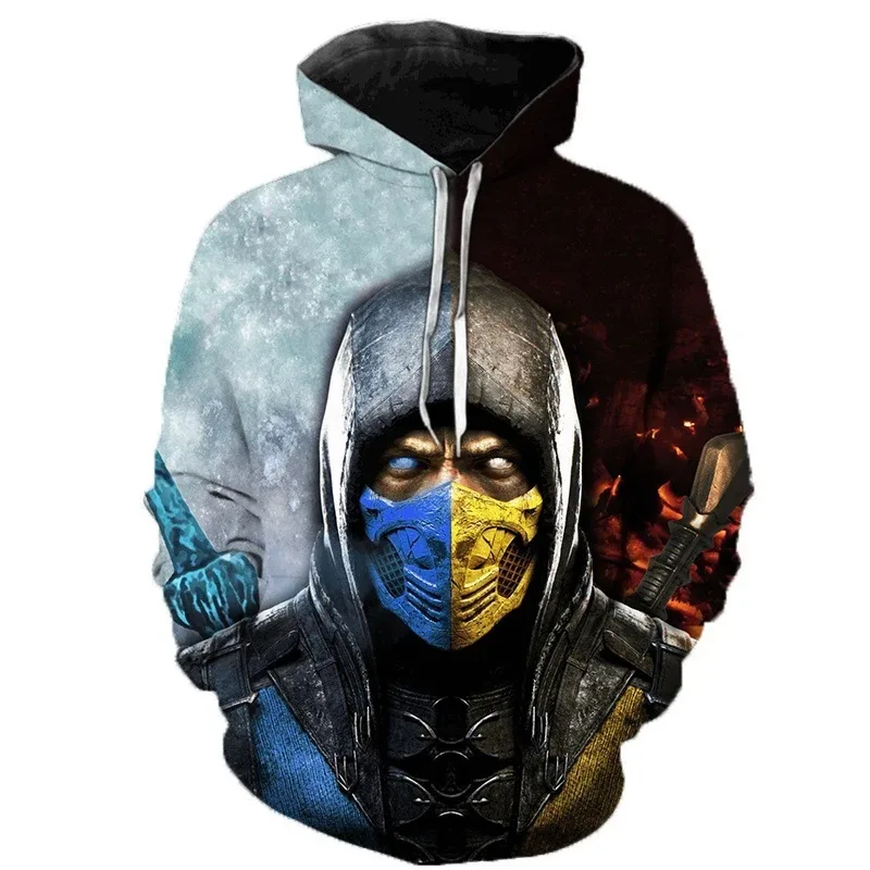 Mortal Kombat Game 3D Print Hoodie Men Women Streetwear Fashion Hoodies Oversized Pullovers Hooded Sweatshirts Tops Man Clothing — image 3