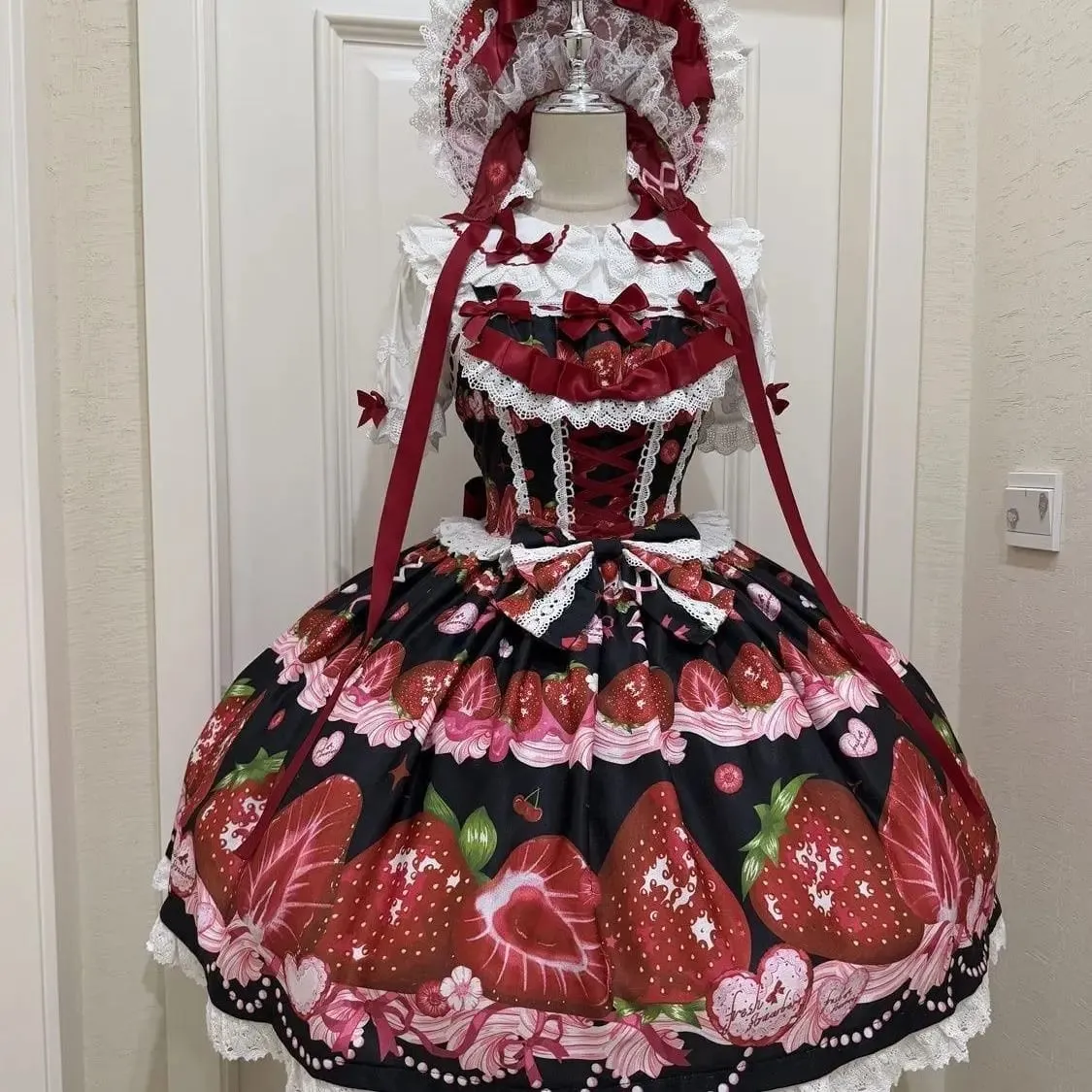 Original design Lolita dress cute jsk suspender dress women's summer long dresses for women — image 1