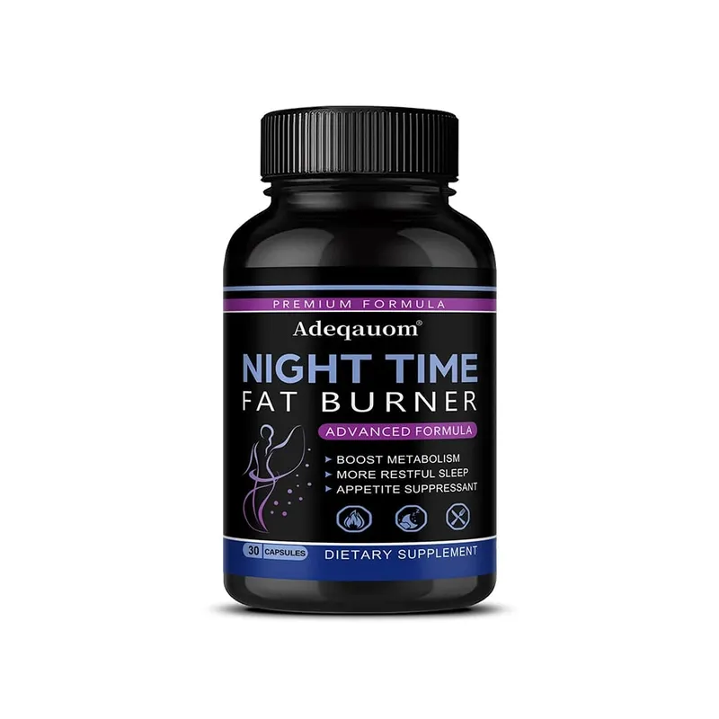 Nighttime Fat Burner Support Capsules Supports Gentle Metabolism Digestive Wellness & Restful Sleep Natural Supplement — image 8