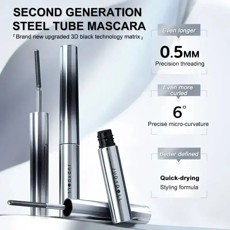 Judydoll Lashes Mascara, wasserdichte Seidenfaser-Mascara, schwarz, lange Curling-Wimpernverlängerung, sexy Augen, Make-up, Kosmetik — image 6