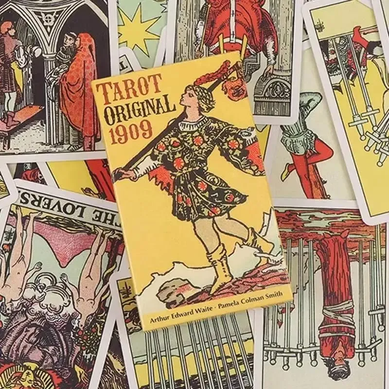 The Rider Waite Smith 1909 Tarot Cards Oracle Deck para sa mga Nagsisimula English Spanish Classic Divination Edition Play Game — image 3