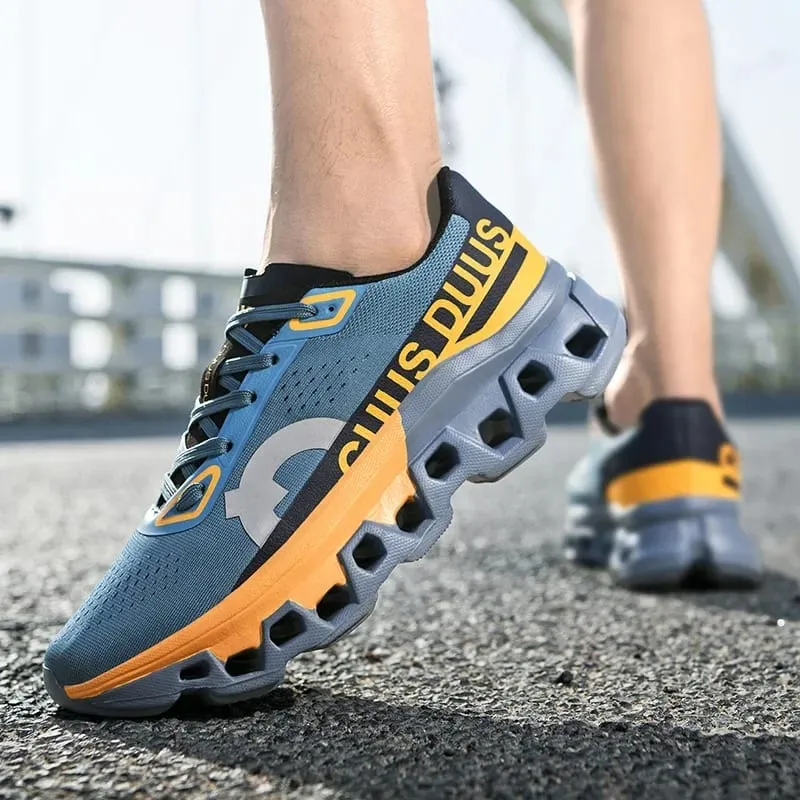 Outdoor Tennis Men Shoes Soft Sole Breathable Casual Sports Shoes Mesh Surface Breathable Cushioned Running Shoes Sneakers — image 7