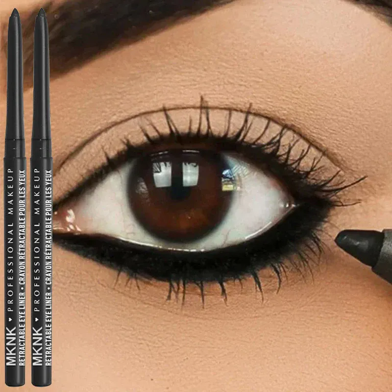 8 Colors Waterproof Black Eyeliner Gel Pencil Smudge-Proof Long-Lasting Beginner-Friendly Eye Makeup High Pigment Eye Liner Pen — image 4