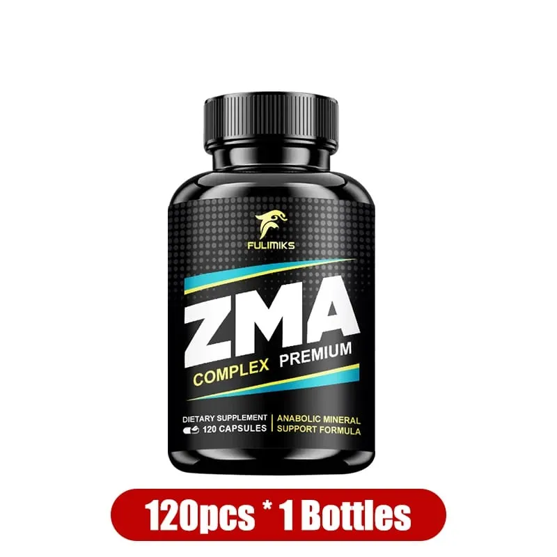 Buy 2 Get 2 Free! Easter Gift ZMA Supplements Capsules with Zin Vitamin B-6 Support Energy Brain Overall Health — image 8