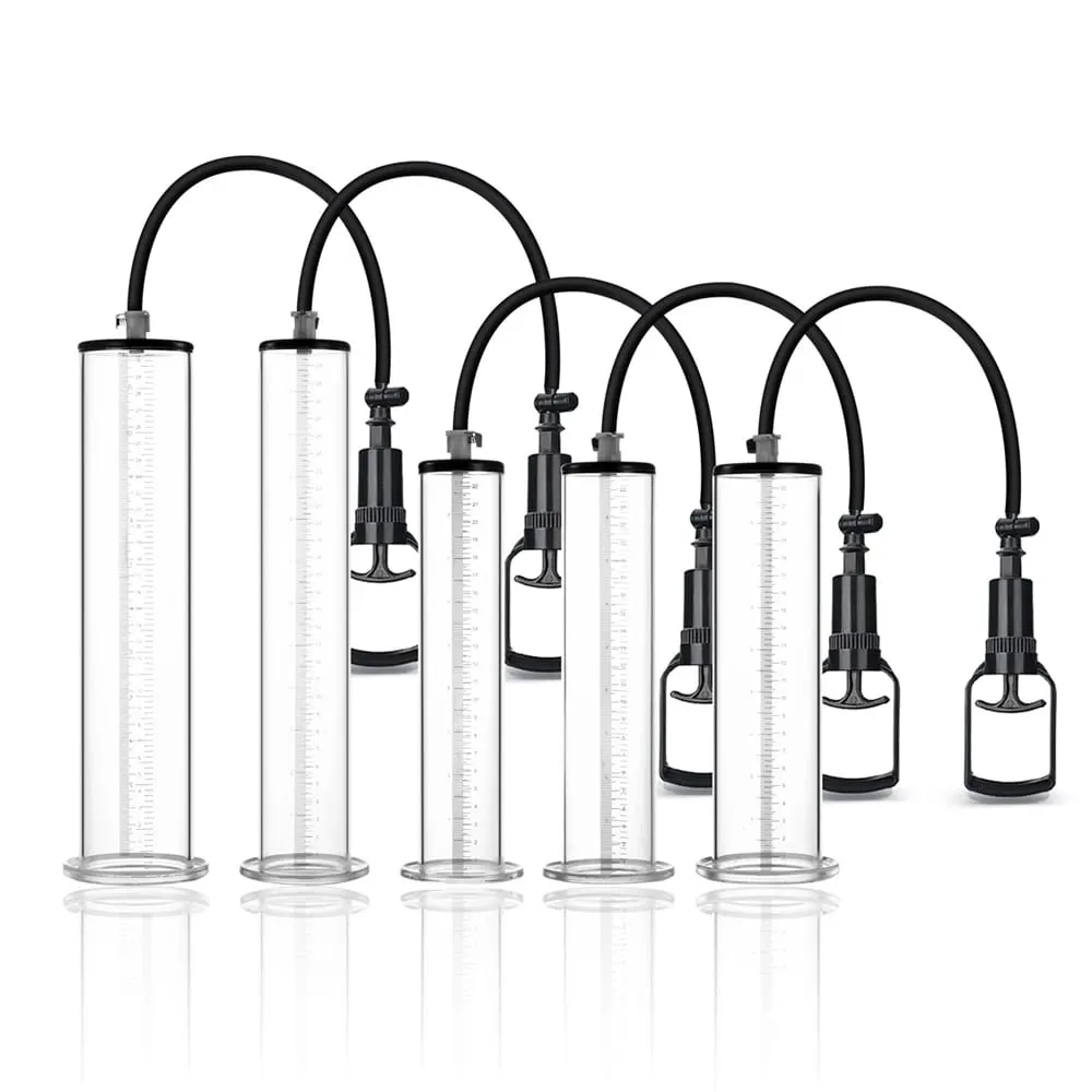 Manual Penis Pump Acrylic Penis Enlarger Sex Toy For Men Vacuum Pump Male Masturbation Penis Extender Trainer Adults Sex Product — image 1