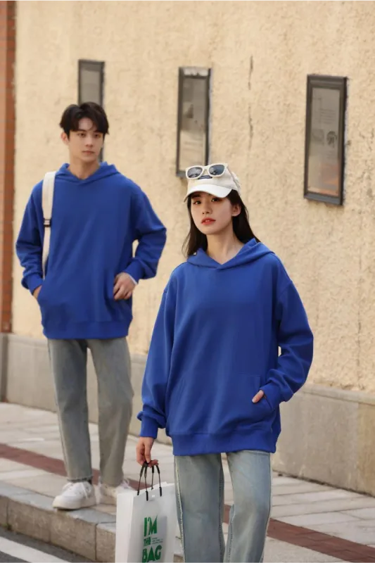 Fashionable Loose Cotton Hooded Sweatshirt for Men and Women, Customized Printed Logo, Embroidered Logo, Spring and Autumn Cloth — image 16