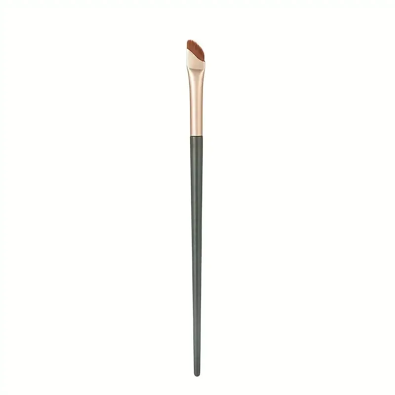1/3 Scalpel Eyeliner Brushes with Ultra-Fine Angle Tip Flat Angle Eyebrow Brush Fine Detail Brush for Eye and Eye Area Makeup