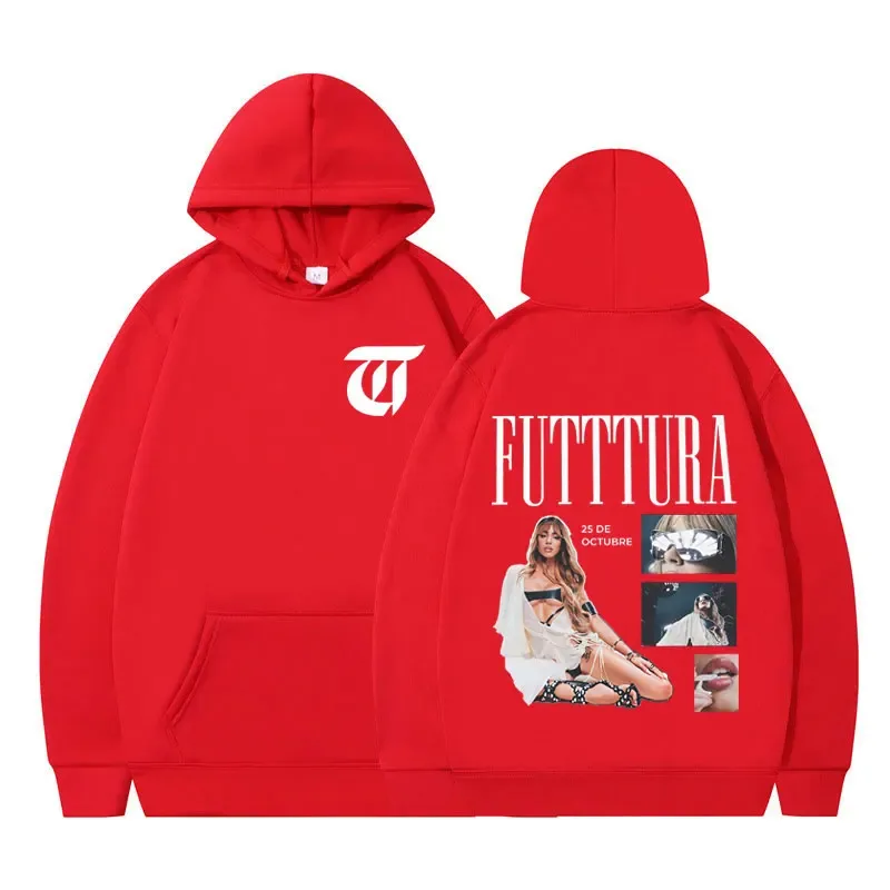 Singer TINI STOESSEL Futtura Album 2025 Tour Vintage Hoodie Men Women Fashion Pullover Casual Oversized Y2k Clothes Sweatshirts — image 12
