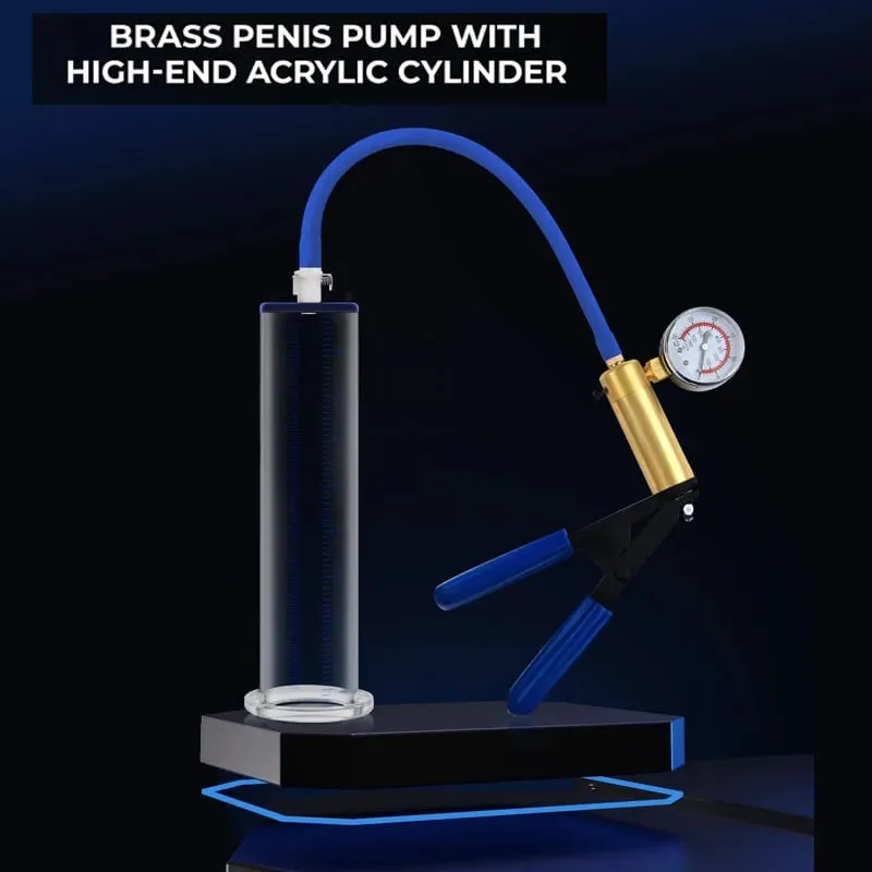 Male Penis Vacuum Pump Enlargement Acrylic Manual Sex Toys For Men Masturbation Penile Extender Trainer Delay Endurancer