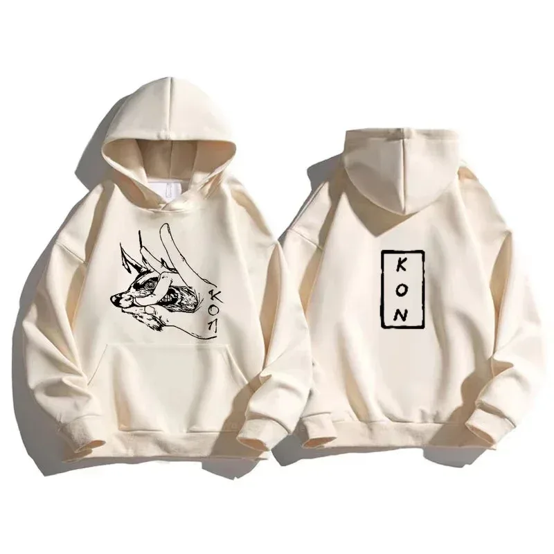 Hot Anime Chainsaw Man Hayakawa Aki Fox Devil Kon Graphic Printed Hooded Men Women 2D Hoodies Casual Sweatshirt Harajuku Streetw — image 17