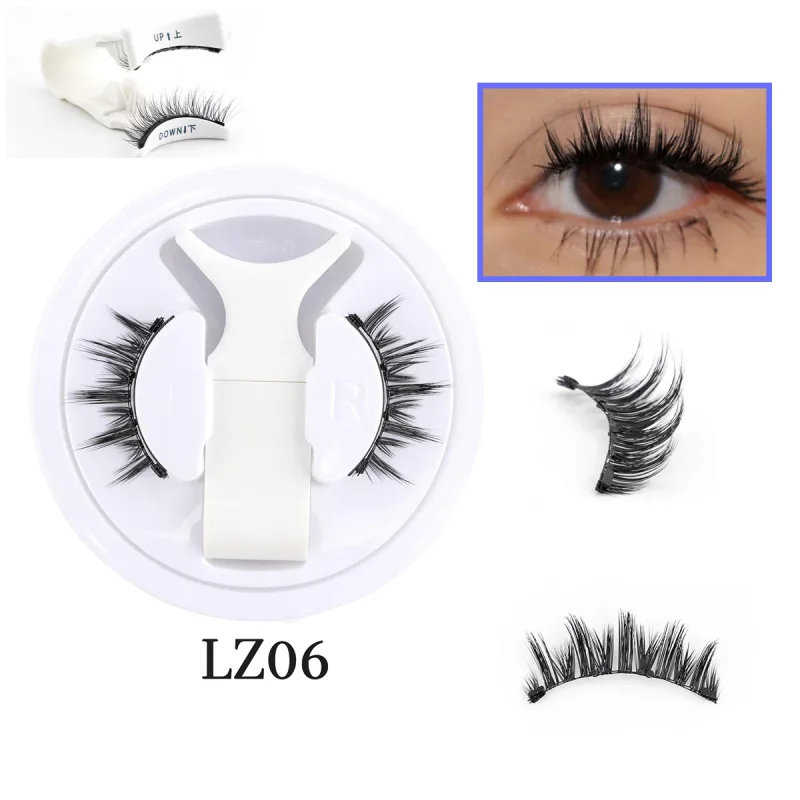 1 Set Magnetic Eyelashes Reusable Cat Eye Magnetic Lash Cosplay Sensitive Eye Friendly Natural Curler False Lashes Make Up Tool — image 21