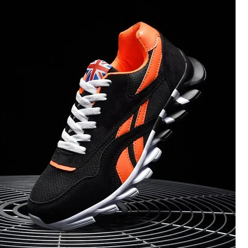 New Men's and Women's Running Shoes Breathable Casual Sneakers Anti-slip Vibration Comfortable Walking Shoes 36-48 — image 4