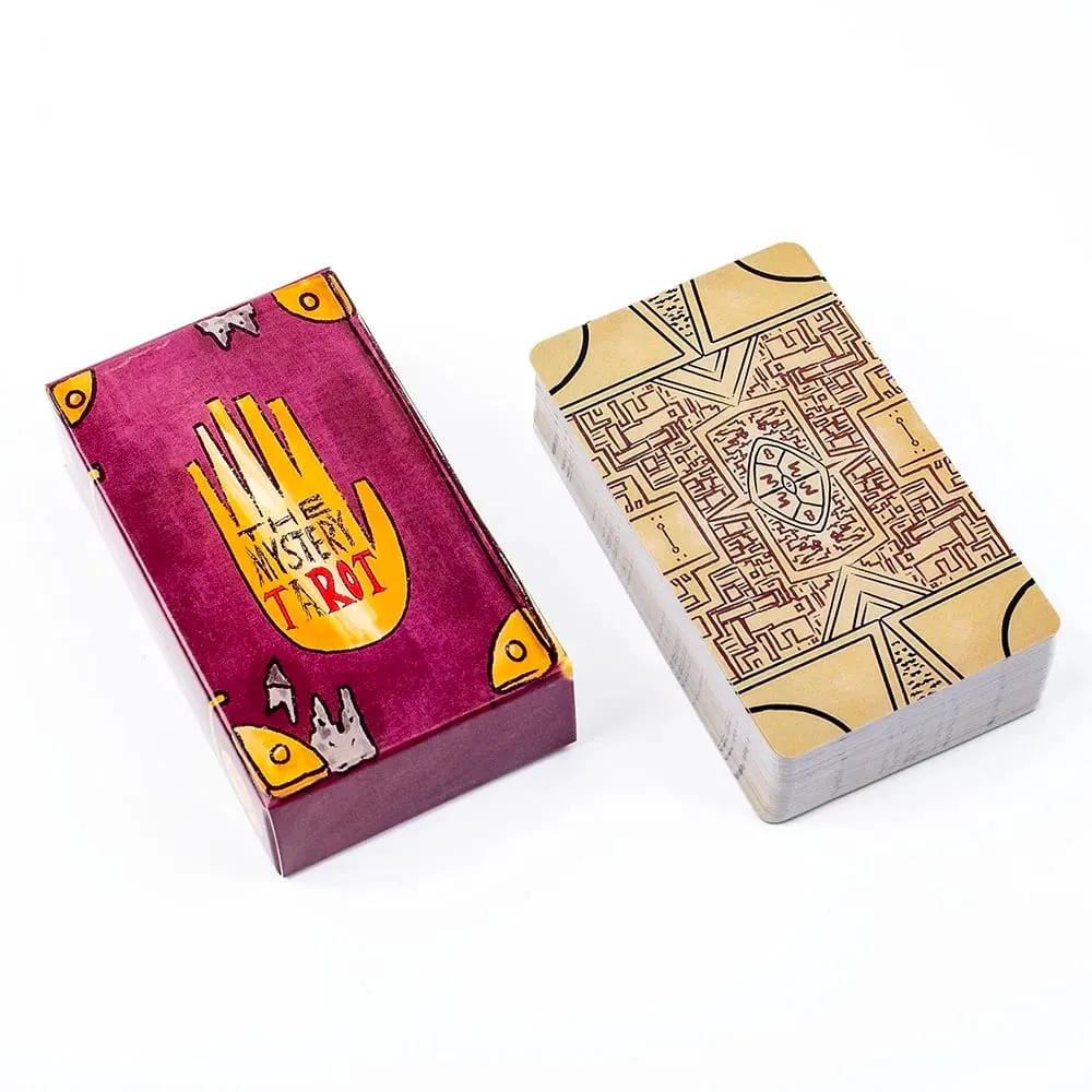 The Mystery Tarot 78 Card Deck for Mysterious Divination Family Party Gift English Version Oracle 10.3x6cm Board Playing Game — image 3