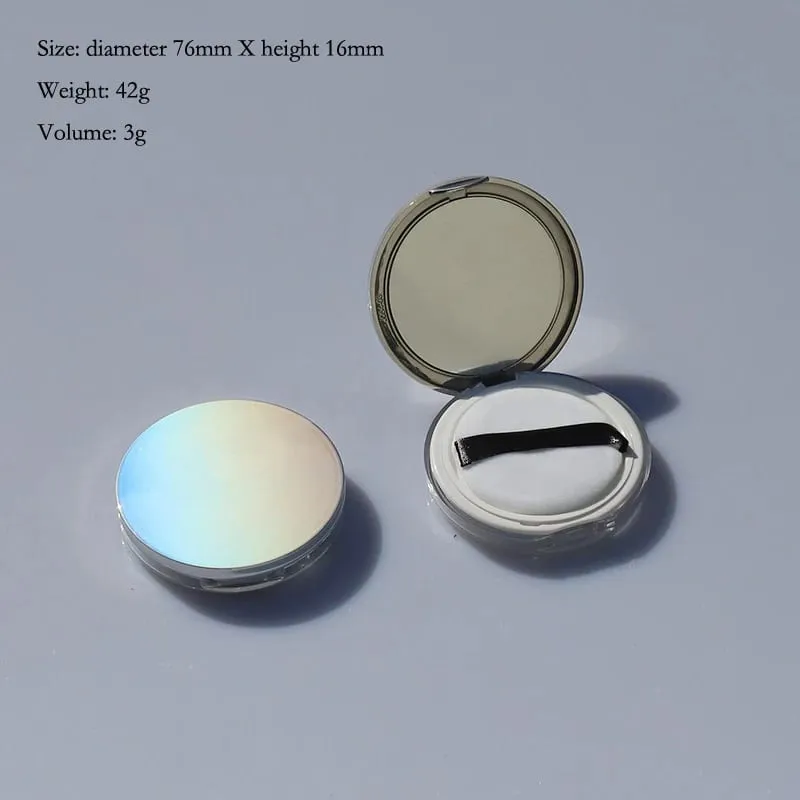 10 Pieces Combo Sale Price For Super Ultra-thin 5g Makeup Packaging Loose Powder Setting Powder Case With Puff — image 8
