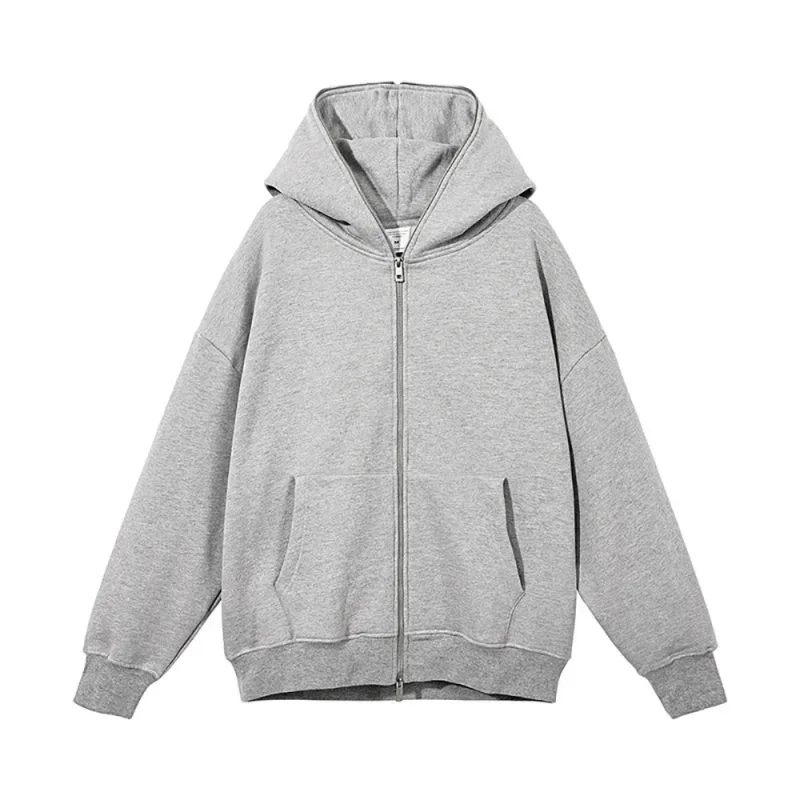 Men's and women's full zip hooded jackets zip hoodies casual cardigans streetwear hip-hop PVDY2K clothing spring fashion — image 6