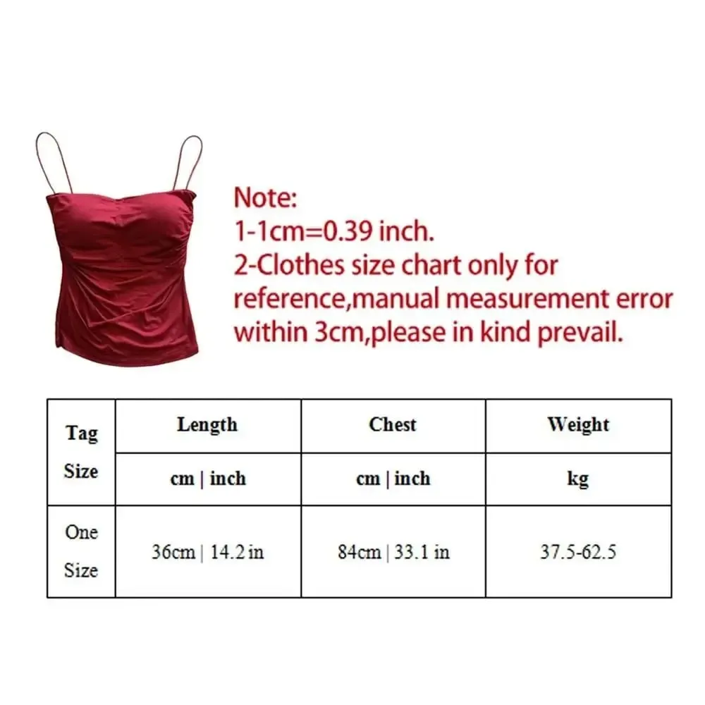 Casual U Neck Summer Tank Tops Sleeveless With Pad Fitted Tops Camisoles Slim Vest Corset for Women — image 6