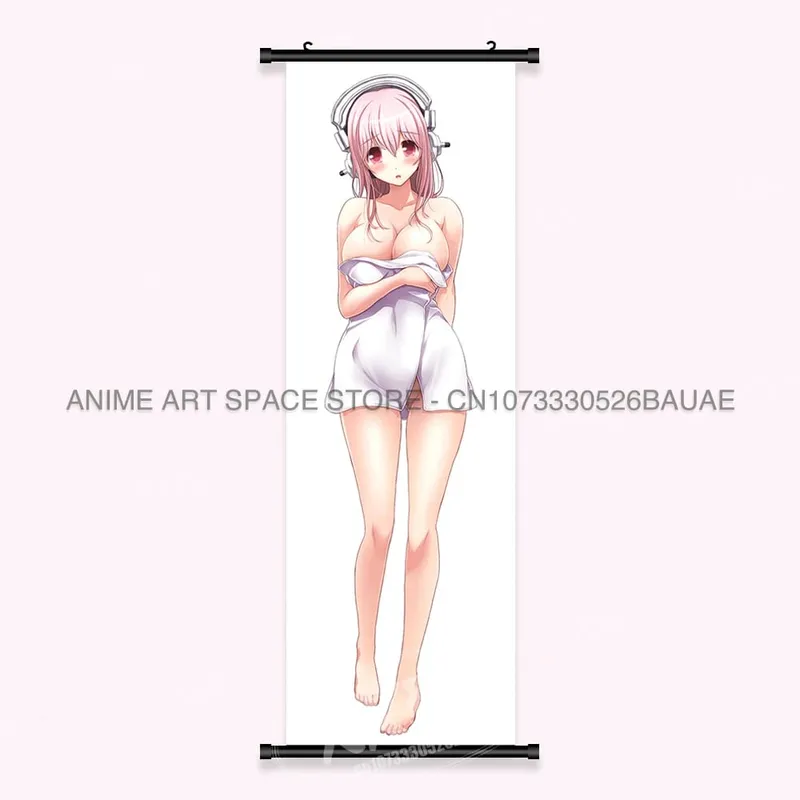 Video game Wall Artwork Canvas Scrolls Picture Anime Movie Role Poster Hanging Painting Print Home Decoration For SUPER SONICO