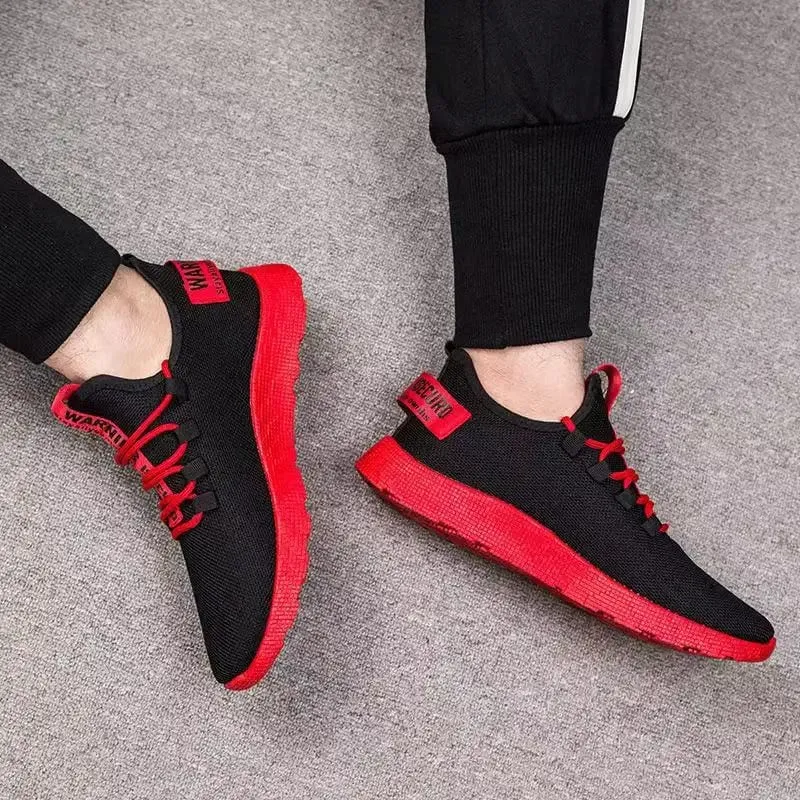 Men Shoes Comfortable Sneakers Lightweight Comfortable Running Shoes Outdoor Men Athletic Shoes Outdoor Man Slip-on Gym Sneakers