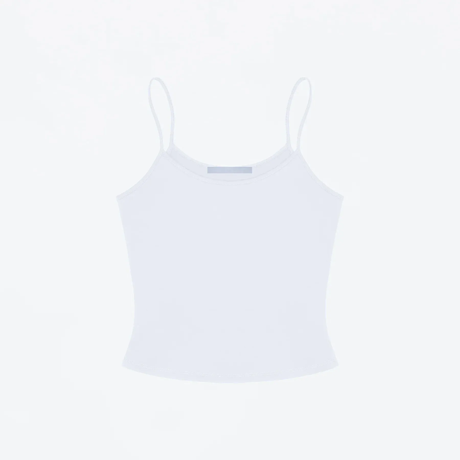 Tank Summer Solid Color Slim-Fit Camisole Basic Versatile Slimming Sleeveless Top Multi-Color Basic Versatile Top for Daily Commute Slim-Fit Camisole