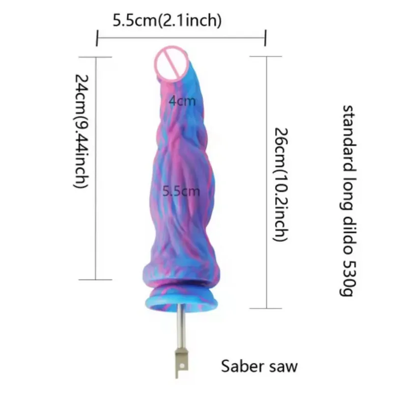 Saber Jigsaw Reciprocating Saw Large Silicone Dildos Reciprocating Saw 3XLR VAC-U-LOCK Adapter Attachments Sex Machine — image 11