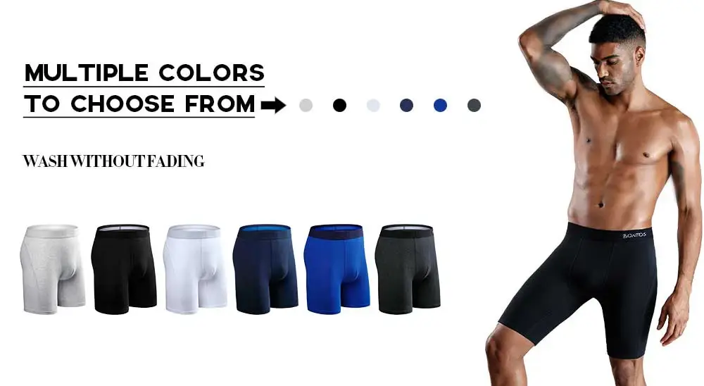 10 Pieces Bamboo Fiber Men's Underpants Solid Color Boxer Briefs Breathable Boxers Underwear Man Stretch Men Panties — image 7
