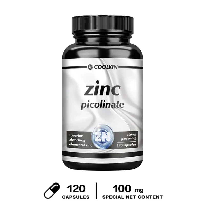 Zinc Picolinate Capsules - Boosts Immune Support Sleep & Energy