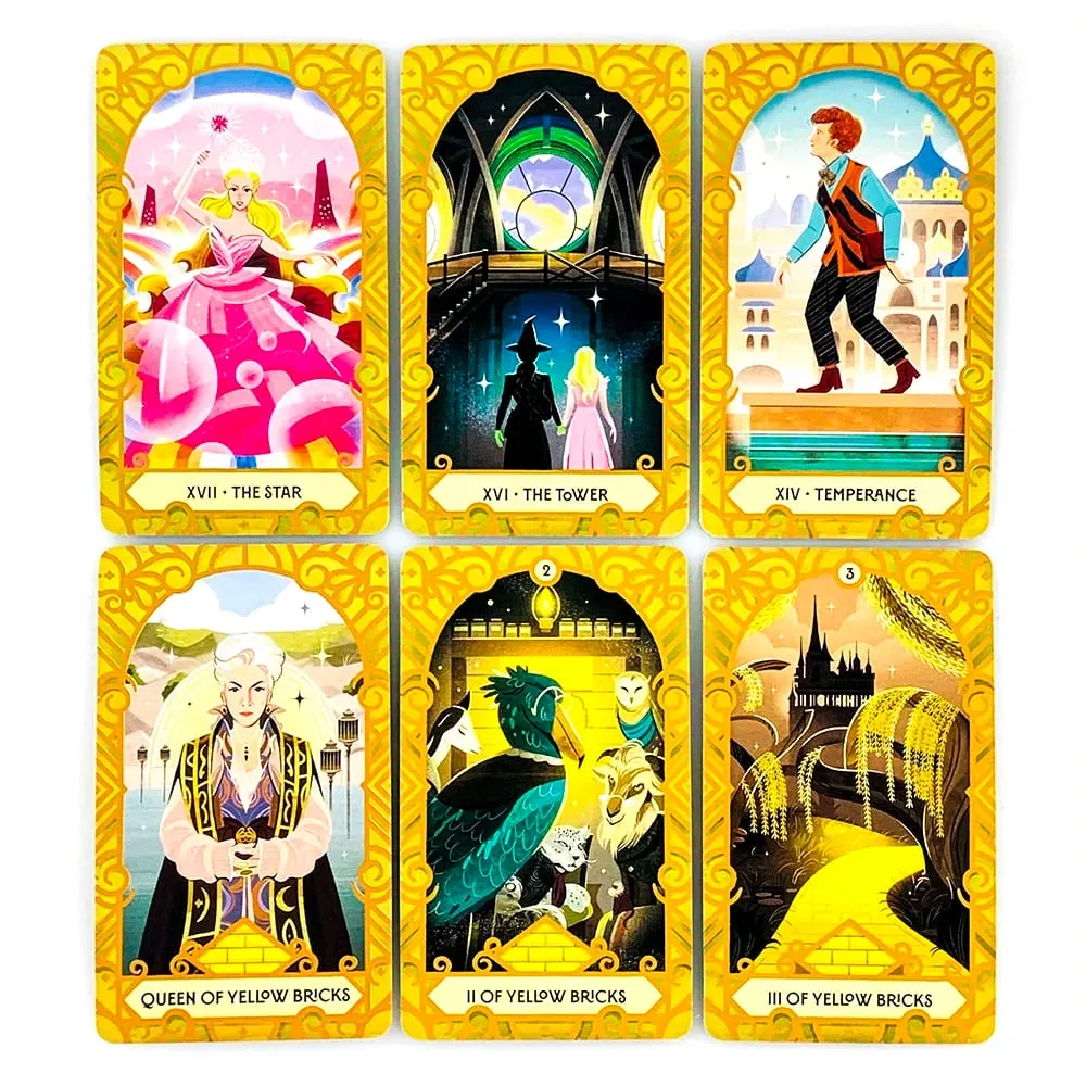 Nový balíček Wicked Tarot Deck 78 karet Tradice Tarotové karty Anglická verze Hry s věšteckými deskami Halloween a vánoční hry
