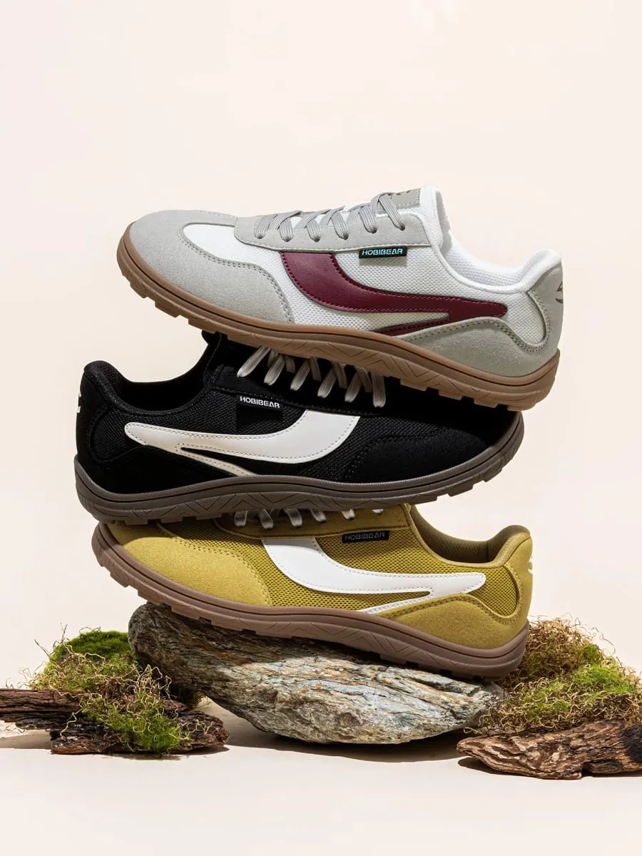 Wide Barefoot Shoes Womens Mens Zero Drop Minimalist Sneakers Artificial Leather Mesh Retro Walking Shoes