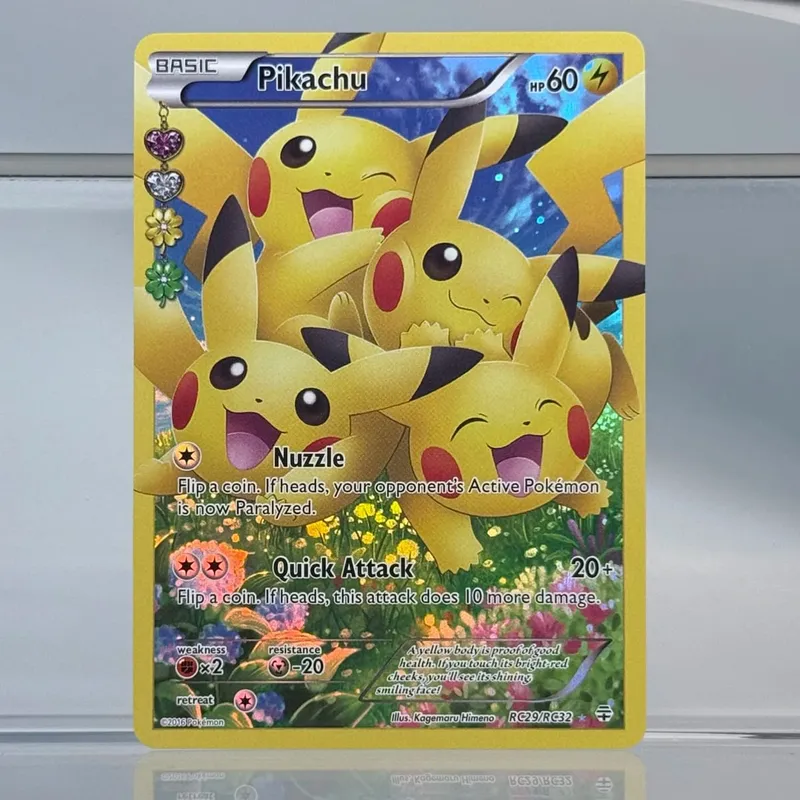 PKM Cards Charizard Janpanese English Vesion Pikachu Single Foil Cards Snorlax Umbreon Flare EX Game Collection PTCG Proxy Cards — image 1