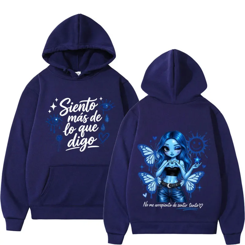 Karol G Tropicoqueta Latina Foreva 2026 Tour Print Hoodie Men Women Fashion Harajuku Sweatshirts Aesthetic Trend Loose Pullover