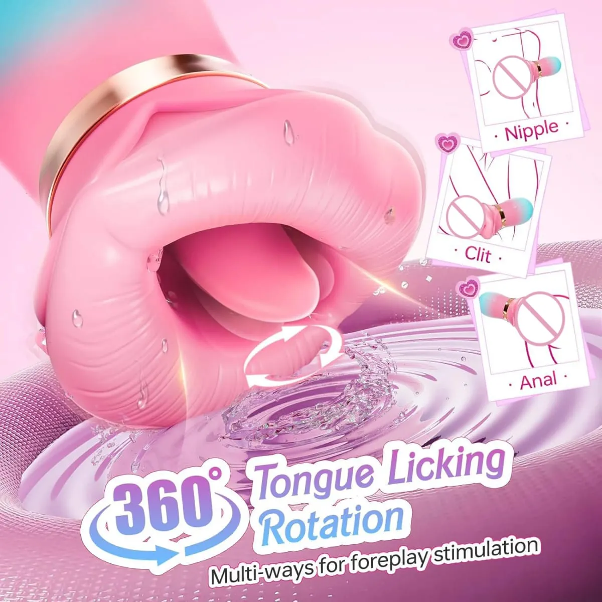 APP Control Sucking Vibrator Tongue Licking Sucker Female Oral Clitoris Nipple Stimulator Vacuum Sex Toys for Couples