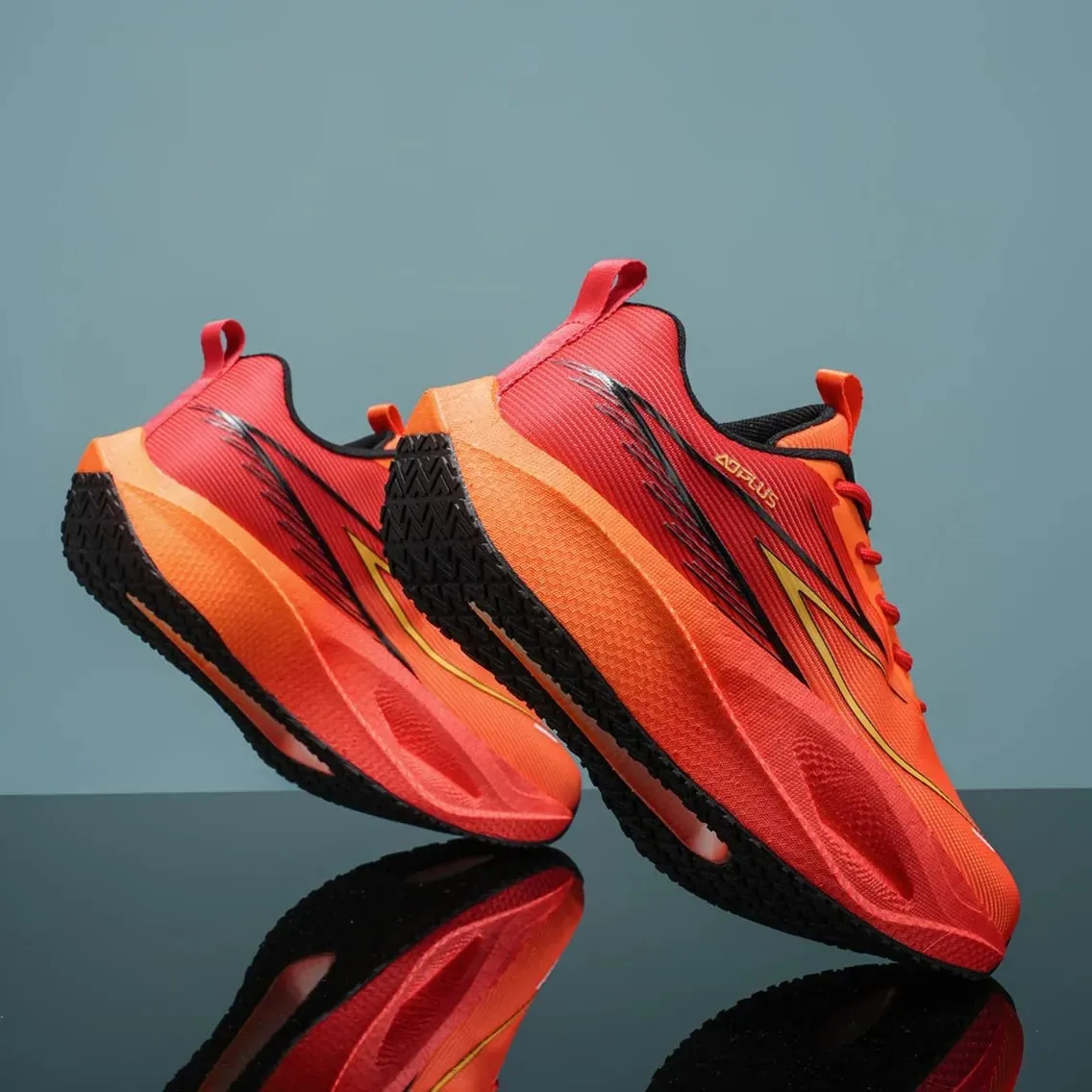 Men Running Shoes Carbon Plate Marathon Sneakers Lightweight Breathable Athletic Sports Shoes Women's Comfortable Walking Shoes