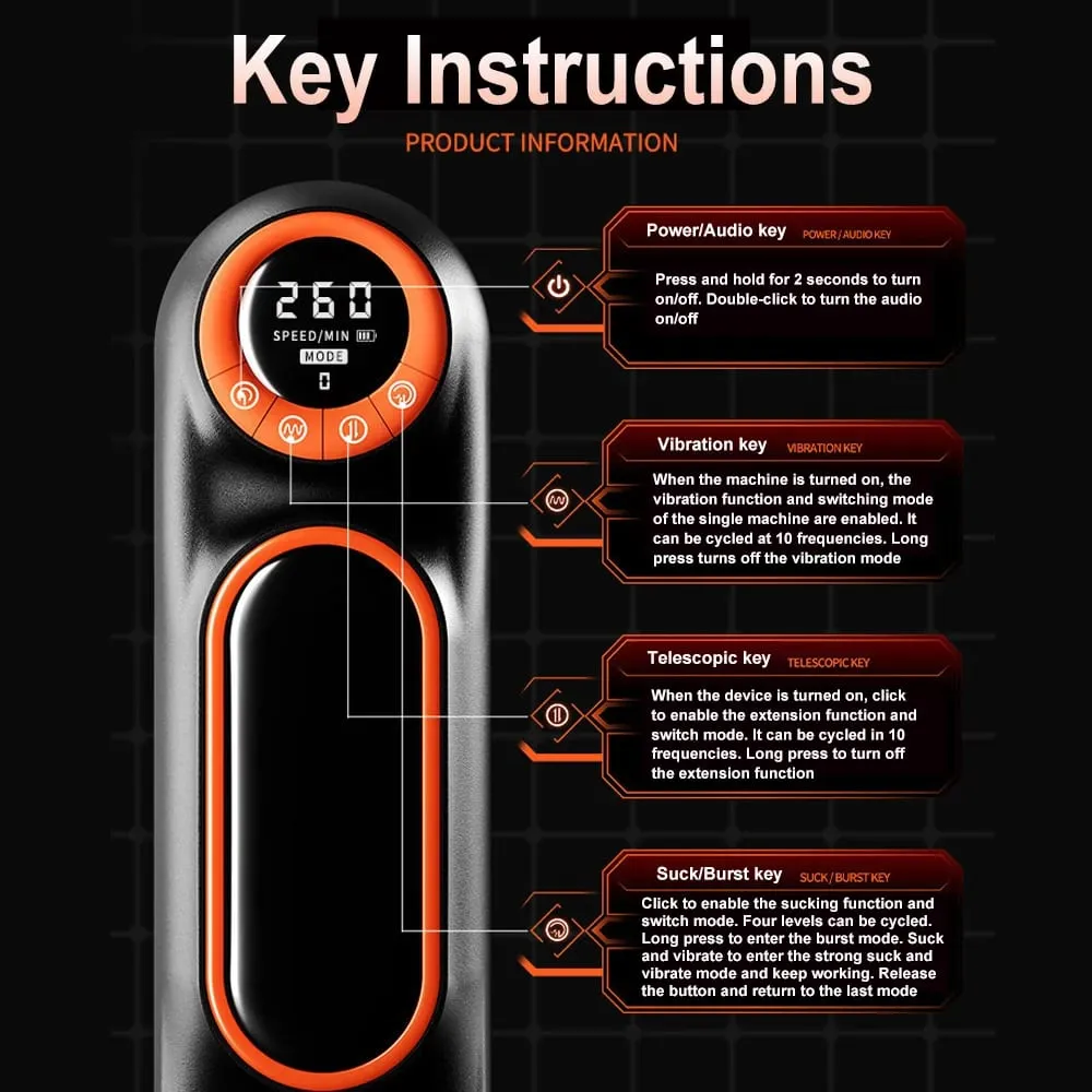 4 in1 Automatic Masturbators Cup Real Blowjob Thrusting Sucking Vibrating Vagina Intelligent Voice Adult Sex Toys For Men