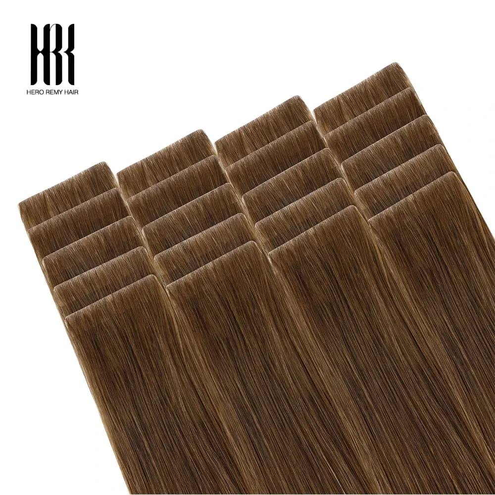 Natural PU Skin Weft Invisible Injection Tape In Human Hair Extensions Double Side Blonde Tape Ins Hair Extensions 2.5g/pieces