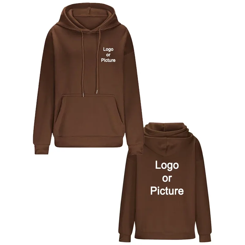 DIY Design bluzy oversize damskie moda spersonalizowane drukowane luźne, z długim rękawem opadające mankiety na ramionach bluzy swetry Sudadera — image 16
