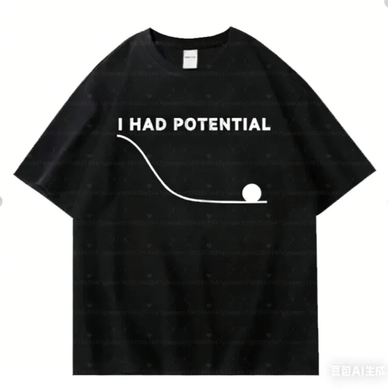 NEW Project Hail Mary - I Had Potential Graphic CAT Men T-Shirt Cotton Unisex O-Neck T-Shirt Men's Women Sweatshirt Men Hoodies — image 15