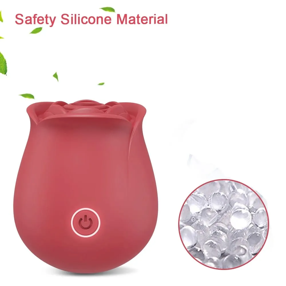 Powerful Rose-Toy Sucking Vibrator Female Sucker Clitoris Oral Nipple Vacuum Stimulator Adults Supplies Goods Sex Toys for Women