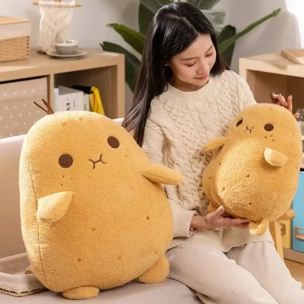 Plant Vegetable PP Cotton Small Potato Stuffed Soft Funny Food Ins Cartoon Plant Spud Throw Pillow Girl Boy — image 4