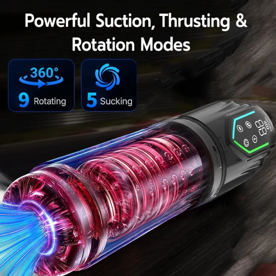 Automatic Male Masturbator 7 Rotating Licking Modes Mastubator Cup Electric Pocket Pussy Penis Sex Toy For Men Adult Supplies — image 6