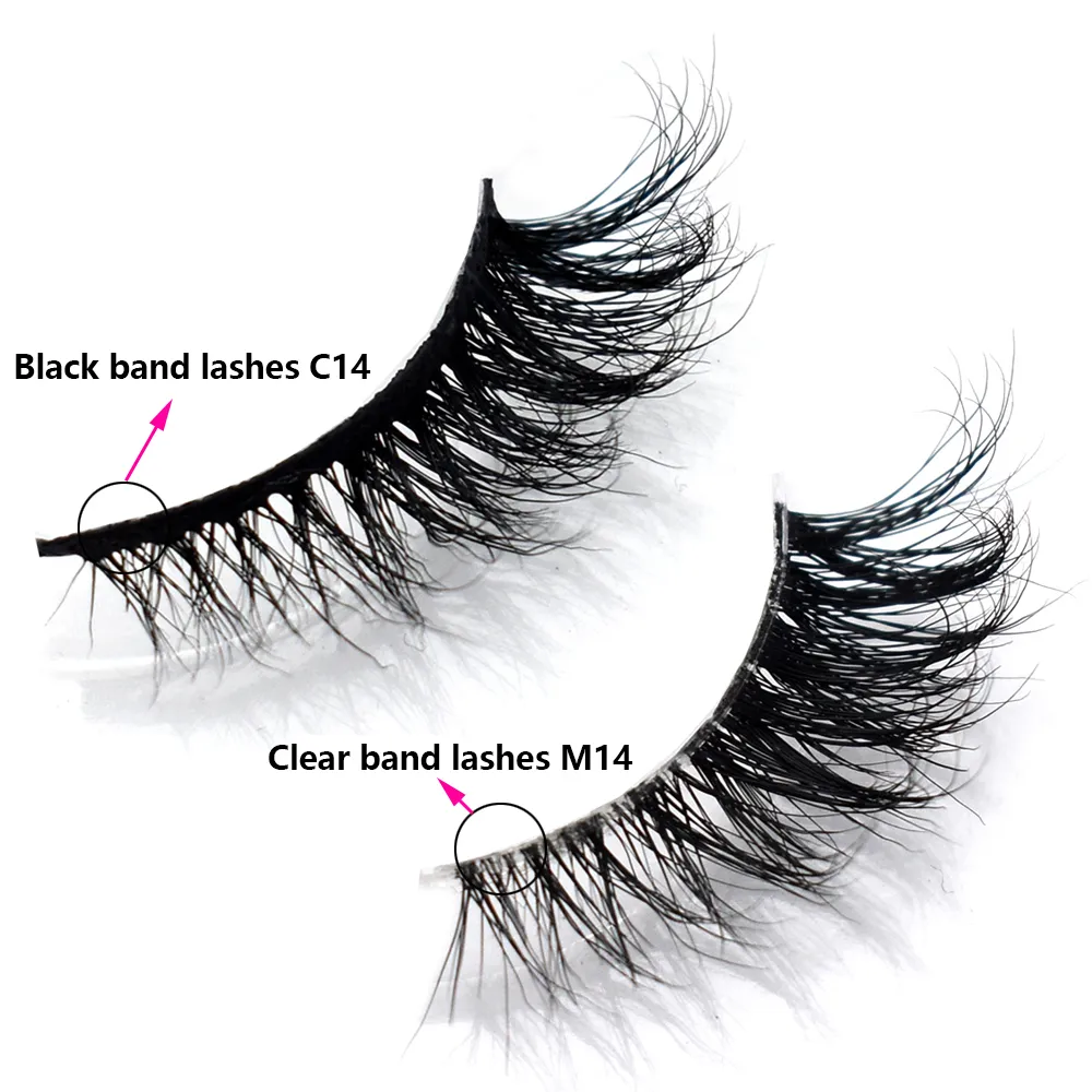 Bulk Items 10/30/60/100 Pairs Mink Half Lashes Natural Long Fluffy Wispy Half False Eyelashes Extension Lightweight Short Lashes