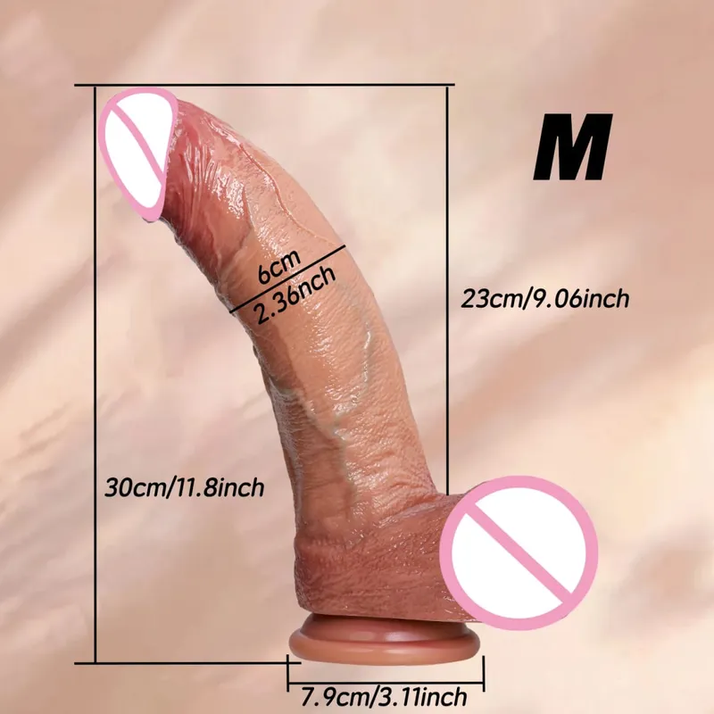 Thick Dildo Penis Sexy Adult Cock Sex Toys Anal Plug 18 Adults Sex Toys for Women Men Orgasm Masturbator 18 Strap-on Dildos Dick — image 8