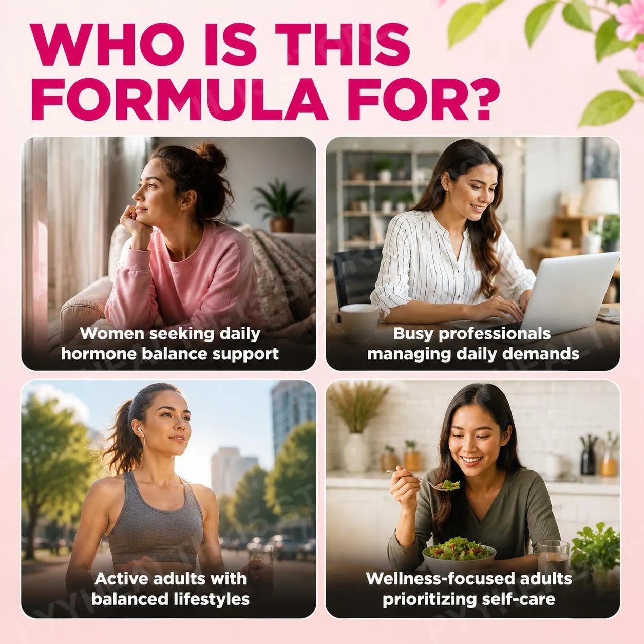 Gomitas de apoyo para el síndrome premenstrual con sauzgatillo Vitex Dong Quai, vitamina B6 y bálsamo de limón para el bienestar y el estado de ánimo mensual de las mujeres, 60 gomitas — image 3