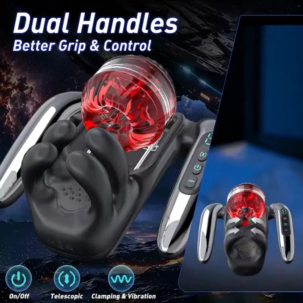 Masturbateur automatique portable, 9 modes télescopiques et 9 modes de vibration, masturbation masculine, pompe à pénis, jouets sexuels pour adultes